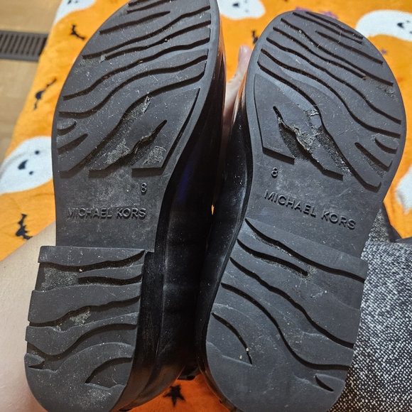 Michael Kors Charm Stretch Rainboots - Black/White - Picture 5 of 5